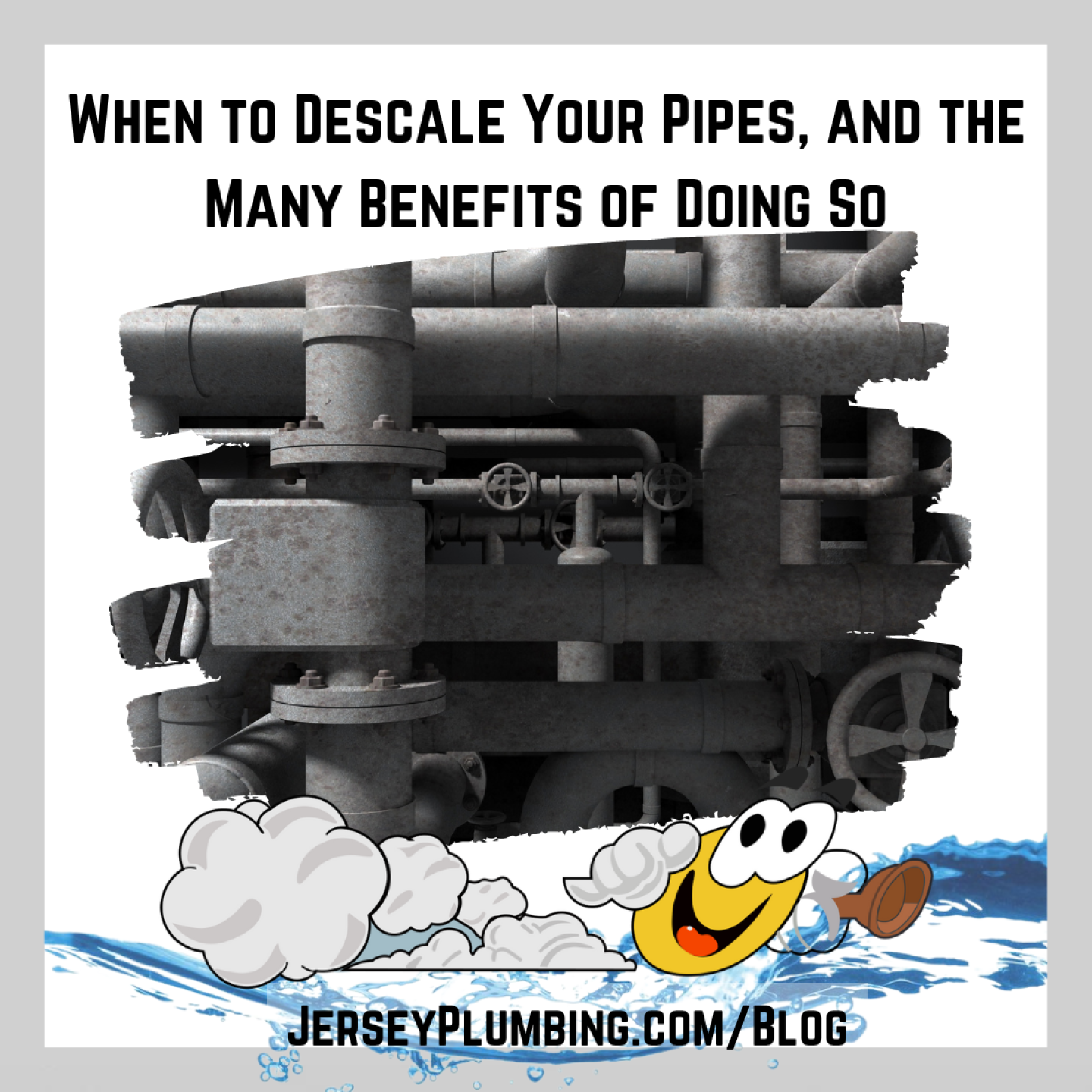 descale pipes