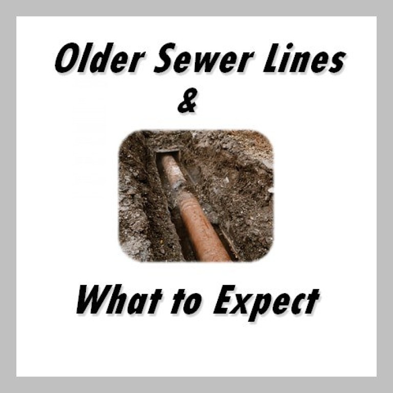 older sewer lines what to expect